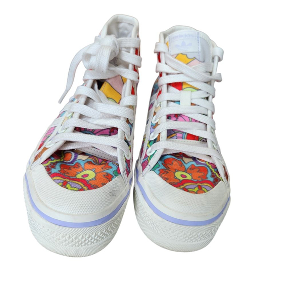 Women's Adidas Nizza Shoes Sneakers Size 6 - Picture 3 of 7